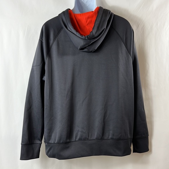 Fila XL Grey/Orange Hooded Sweatshirt - Picture 2 of 12